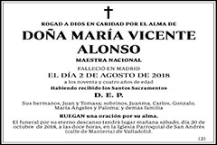 María Vicente Alonso